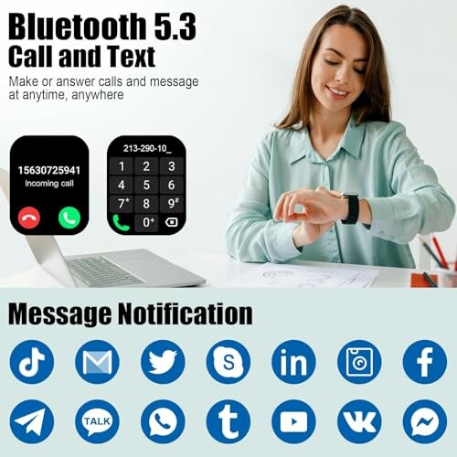 Smart Watch for Men Women