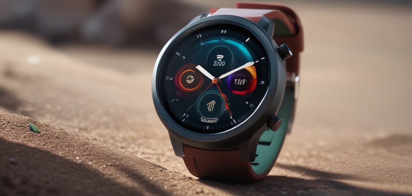 Stylish women's smartwatch